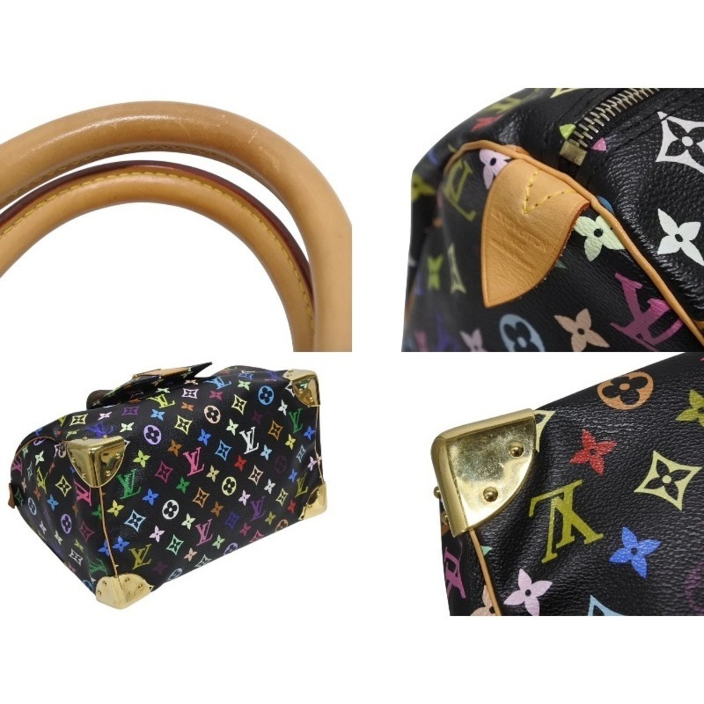 Louis Vuitton Speedy handbag Monogram Multicolore Multicolor Takashi Murakami - Picture 5 of 8